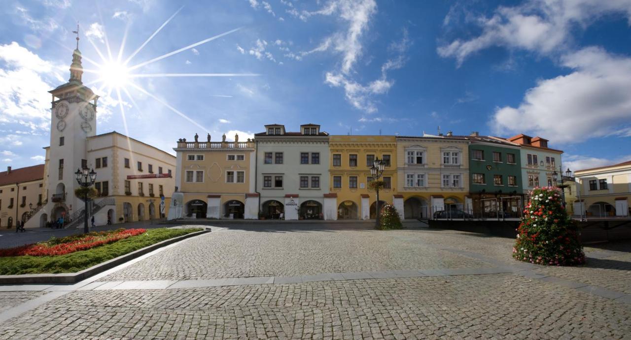 Hostel U Zlateho Kohouta Kroměříž Dış mekan fotoğraf